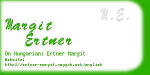 margit ertner business card